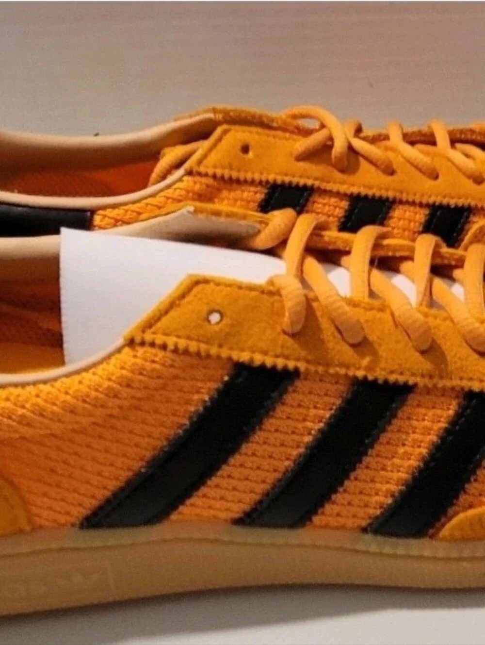 Men's Adidas Handball Spezial Crew Orange & Black 8.5